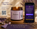 Restore Ritual Candle | Eucalyptus Lavender Herb | Relaxation | Soy Candle  | Wellness | 4EverEvolving Life
